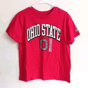 NEW Ohio State Buckeyes Red Arch Graphic T-Shirt Size Large NWT Buckeye Nation